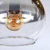 Koyoto lampa sufitowa, kula świetlna złoty, czarny, 3-punktowe