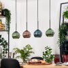 Koyoto lampa wisząca, kula świetlna, lampa wisząca kolory naturalne, czarny, 4-punktowe
