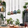 Koyoto lampa wisząca, kula świetlna, lampa wisząca kolory naturalne, czarny, 4-punktowe