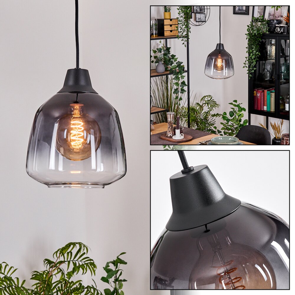 Dekan Lampa wisząca, Lampa wisząca Czarny, 1-punktowy main product photo