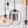 Apedo lampa wisząca, lampa wisząca bursztynowy, przezroczysty, przydymiony, 6-punktowe
