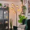 Ripoll kula świetlna, lampa stojąca bursztynowy, 5-punktowe