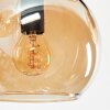 Koyoto lampa sufitowa, kula świetlna bursztynowy, 8-punktowe