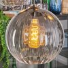 Koyoto Lampa wisząca, Kula świetlna, Lampa wisząca W kolorze bursztynu, Przezroczysty, Przydymiony, 5-punktowe