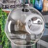 Ripoll lampa wisząca, kula świetlna, lampa wisząca przezroczysty, przydymiony, 5-punktowe