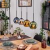 Koyoto lampa wisząca, kula świetlna, lampa wisząca kolory naturalne, czarny, 4-punktowe