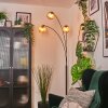 Koyoto kula świetlna, lampa stojąca bursztynowy, 3-punktowe
