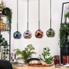 Ripoll lampa wisząca, kula świetlna, lampa wisząca kolory naturalne, czarny, 4-punktowe