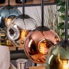 Ripoll lampa wisząca, kula świetlna, lampa wisząca kolory naturalne, czarny, 4-punktowe