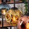 Ripoll lampa wisząca, kula świetlna, lampa wisząca kolory naturalne, czarny, 4-punktowe