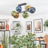 Koyoto Lampa sufitowa, Kula świetlna Niebeieski, Złoty, Zielony, 6-punktowe