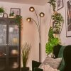 Koyoto kula świetlna, lampa stojąca niebeieski, zielony, przezroczysty, miedziany, 3-punktowe