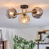 Ripoll lampa sufitowa, kula świetlna złoty, czarny, 3-punktowe