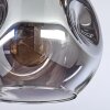 Ripoll lampa sufitowa, kula świetlna złoty, czarny, 3-punktowe