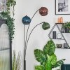 Koyoto kula świetlna, lampa stojąca niebeieski, zielony, miedziany, 3-punktowe