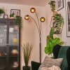 Koyoto kula świetlna, lampa stojąca niebeieski, zielony, miedziany, 3-punktowe