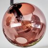 Gastor lampa sufitowa, kula świetlna niebeieski, chrom, zielony, miedziany, przydymiony, 4-punktowe