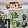 Gastor lampa sufitowa, kula świetlna bursztynowy, przydymiony, 4-punktowe