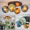 Koyoto Lampa sufitowa, Kula świetlna Niebeieski, Złoty, Zielony, 4-punktowe