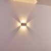 Homad Lampa ścienna LED Różane złoto, Biały, 1-punktowy
