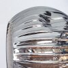 Ripoll lampa sufitowa, kula świetlna bursztynowy, przydymiony, 3-punktowe