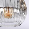 Ripoll lampa sufitowa, kula świetlna bursztynowy, przezroczysty, przydymiony, 3-punktowe