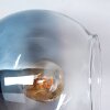 Koyoto lampa sufitowa, kula świetlna niebeieski, złoty, zielony, przezroczysty, 3-punktowe