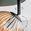 Ripoll Lampa sufitowa, Kula świetlna W kolorze bursztynu, 4-punktowe