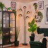 Gastor kula świetlna, lampa stojąca niebeieski, zielony, przezroczysty, miedziany, 5-punktowe