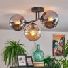 Gastor lampa sufitowa, kula świetlna bursztynowy, przydymiony, 3-punktowe