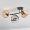 Gastor lampa sufitowa, kula świetlna bursztynowy, przezroczysty, przydymiony, 3-punktowe