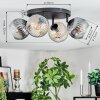 Ripoll lampa sufitowa, kula świetlna bursztynowy, przezroczysty, przydymiony, 4-punktowe