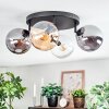 Gastor lampa sufitowa, kula świetlna bursztynowy, przezroczysty, przydymiony, 4-punktowe