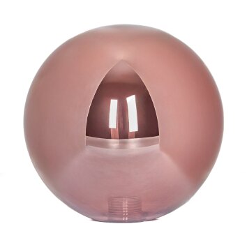 Szklany klosz  Chehalis Wymiana szkła, część zamienna 15 cm W kolorze miedzi