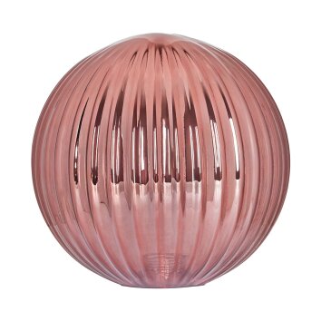 Szklany klosz  Chehalis Wymiana szkła, część zamienna 15 cm W kolorze miedzi