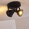 Jonsered Lampa Sufitowa Czarny, 2-punktowe