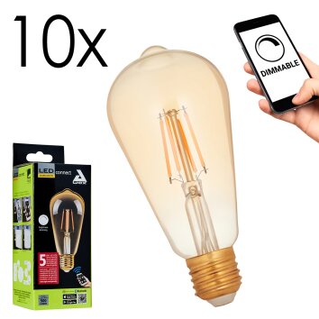 E27 LED 5.5 Watt ciepły biały przyciemnione 500 Lumen