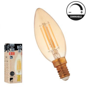 E14 LED 4 Watt ciepły biały przyciemnione 320 Lumen