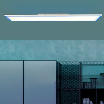 Oświetlenie Brilliant Ladoga Lampa sufitowa, Panel LED Biały, 1-punktowy, Zdalne sterowanie, Zmieniacz kolorów