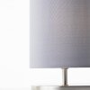 Oświetlenie Brilliant Clarie Lampa stołowa Srebrny, 1-punktowy