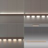 Paul Neuhaus Q-Serie Q-STRETTO Lampa wisząca LED Brązowy, 2-punktowe, Zdalne sterowanie