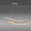 Oświetlenie Paul Neuhaus TWIST lampa wisząca LED piaskowy, 1-punktowy