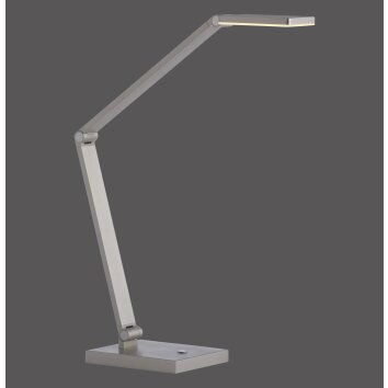 Oświetlenie Paul Neuhaus SAMSKY Lampa stołowa LED Srebrny, 1-punktowy