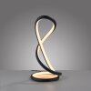 Oświetlenie Paul Neuhaus TWIST Lampa stołowa LED Czarny, 1-punktowy