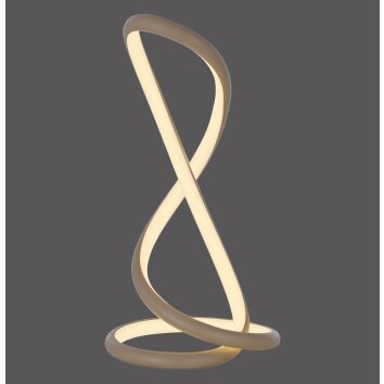 Oświetlenie Paul Neuhaus TWIST lampa stołowa LED piaskowy, 1-punktowy