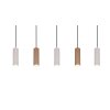 Oświetlenie Trio Soka Lampa wisząca Brązowy, 5-punktowe