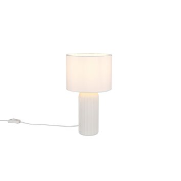 Oświetlenie Reality Blair Lampa stołowa Biały, 1-punktowy