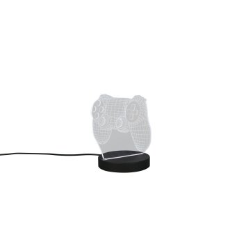 Oświetlenie Reality Joy Lampa stołowa LED Czarny, 1-punktowy, Zmieniacz kolorów