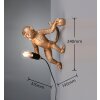 lampa małpa  Oświetlenie Reality Louy kinkiet złoty, 1-punktowy