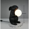 lampa królik  Oświetlenie Reality Rabbit lampa stołowa czarny, 1-punktowy